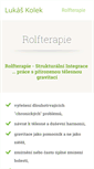 Mobile Screenshot of lukaskolek.cz